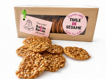 Kraukšķīgas saldas uzkodas - Tuile De Sesame